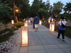 江の島サムエル・コッキング苑の廻り灯籠の画像31