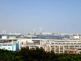港の見える丘公園から望む横浜ベイブリッジの画像24