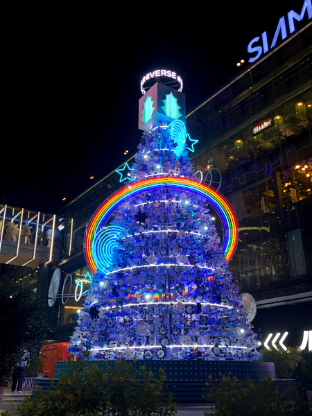 Siam Centerのクリスマスツリー
