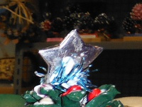 マツボックリのクリスマスツリー012の画像