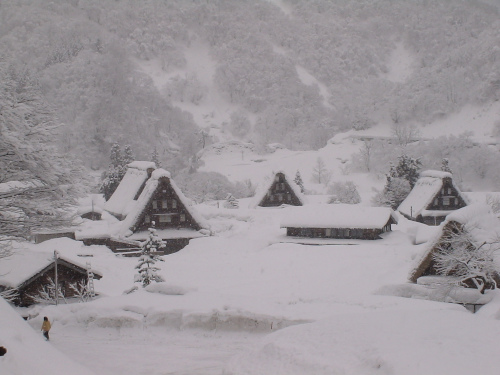 白川郷の画像