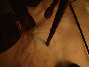 テーブルなどは雪の地面に刺す感覚での画像44