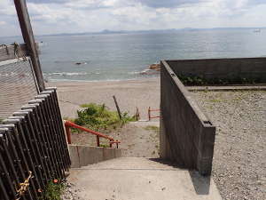 海岸に降りる階段の画像38