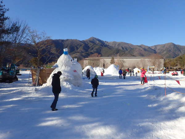 富士山　雪まつりの画像01