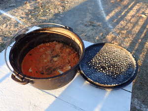 ダッチオーブンのキムチ鍋が凍るの画像2906
