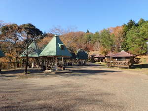 ロッジ村の全景