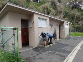 野島海岸側のトイレ