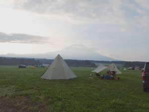 Ｆサイトからの富士山