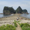 伊豆半島堂ヶ島瀬浜海岸（三四郎島&トンボロ）