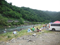 田代運動公園の川画像１