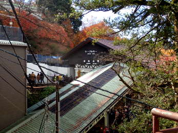 ケーブルカー「高尾山駅」の画像09