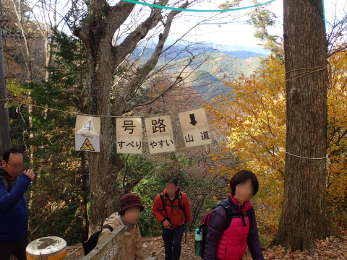 4号路コースの山頂側下り口の画像36