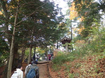 下り終点薬王院「浄心門」が見えたの画像46