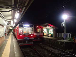 夜の大平台駅の画像12