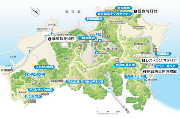 県立　観音崎公園マップの画像02