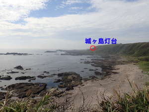 西側ルートの海岸線の画像10