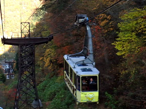 昇仙峡ロープウェイと紅葉（2017/11/10）画像01