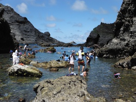 Ａポイント(海に向って右側）全景