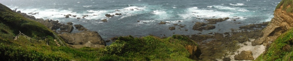 三浦半島城ヶ島　城ヶ島公園　第一展望台下