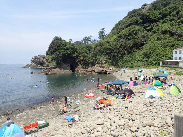 洞窟がある浮島海岸(2016/07/17)大潮　曇り