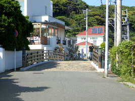 陸と天神島を結ぶ小さな天神橋の画像26