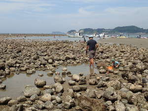 ③石の間の海水池