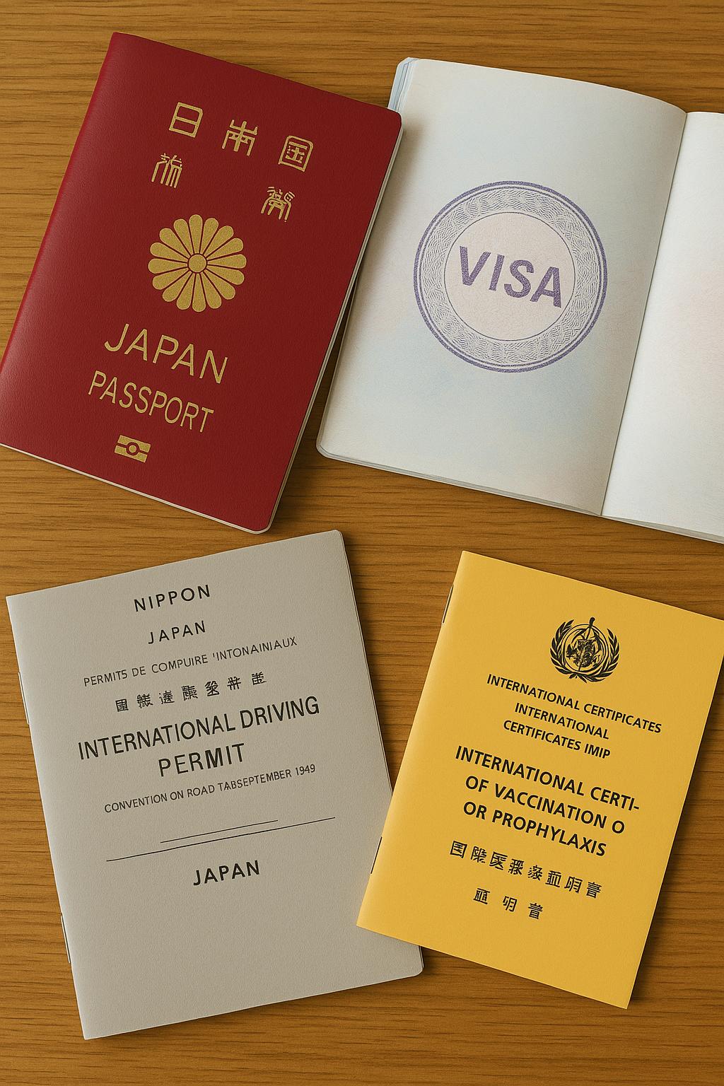 入出国関連書類のイメージ画像