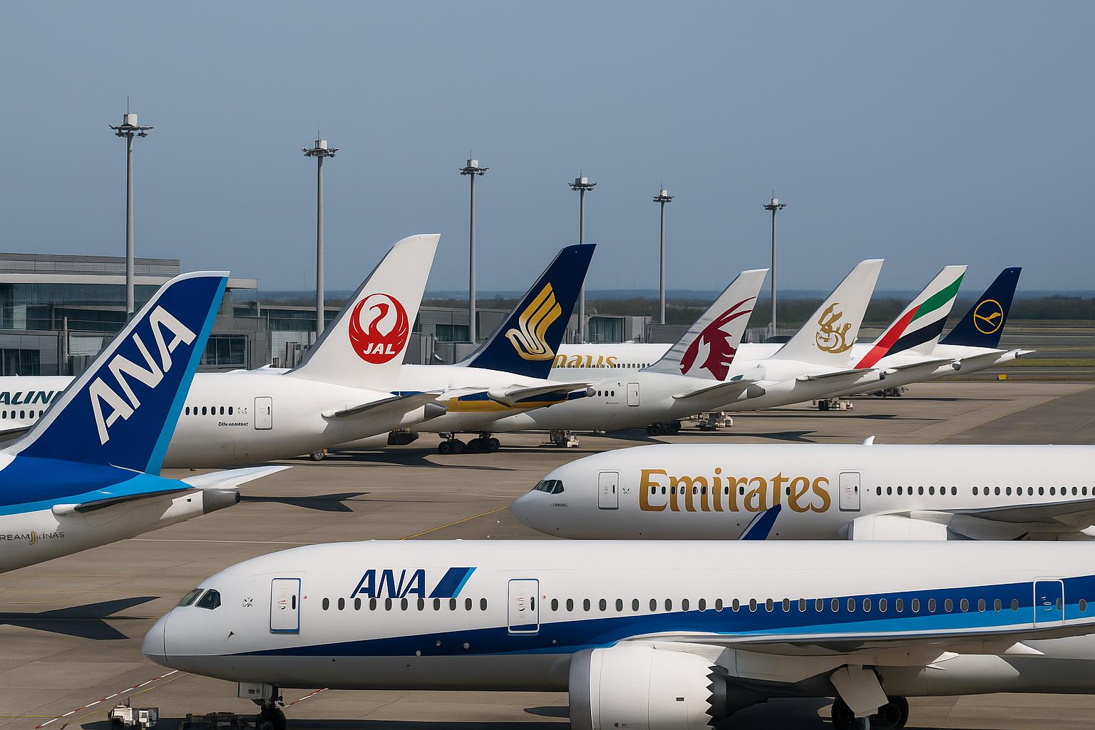 航空会社の画像