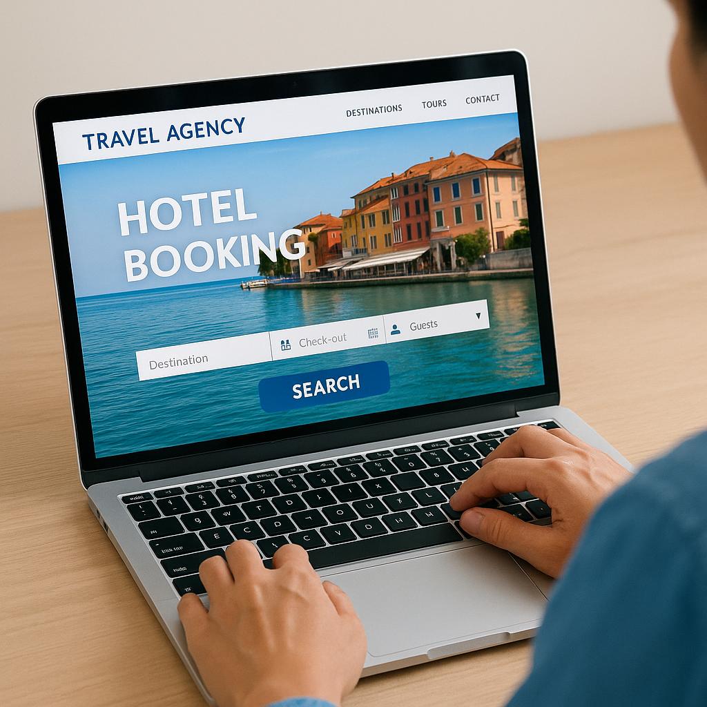 旅行代理店（公式サイト）の画像