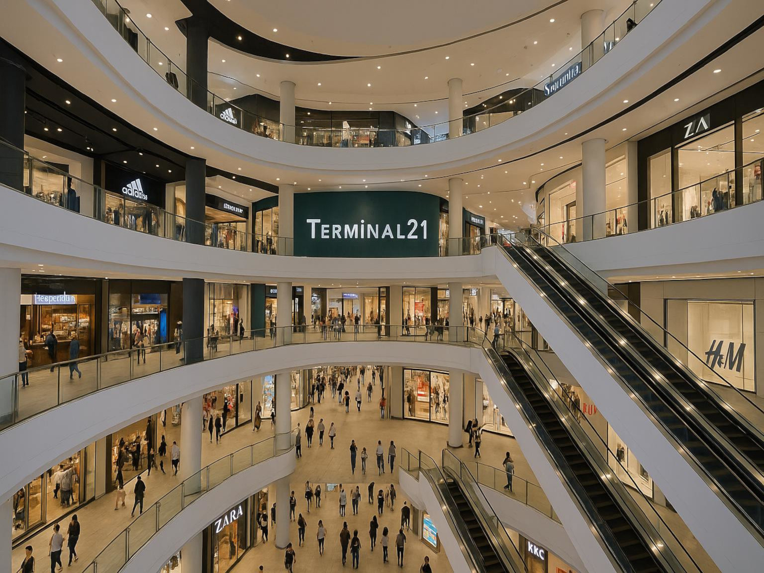 アソーク周辺モールの画像