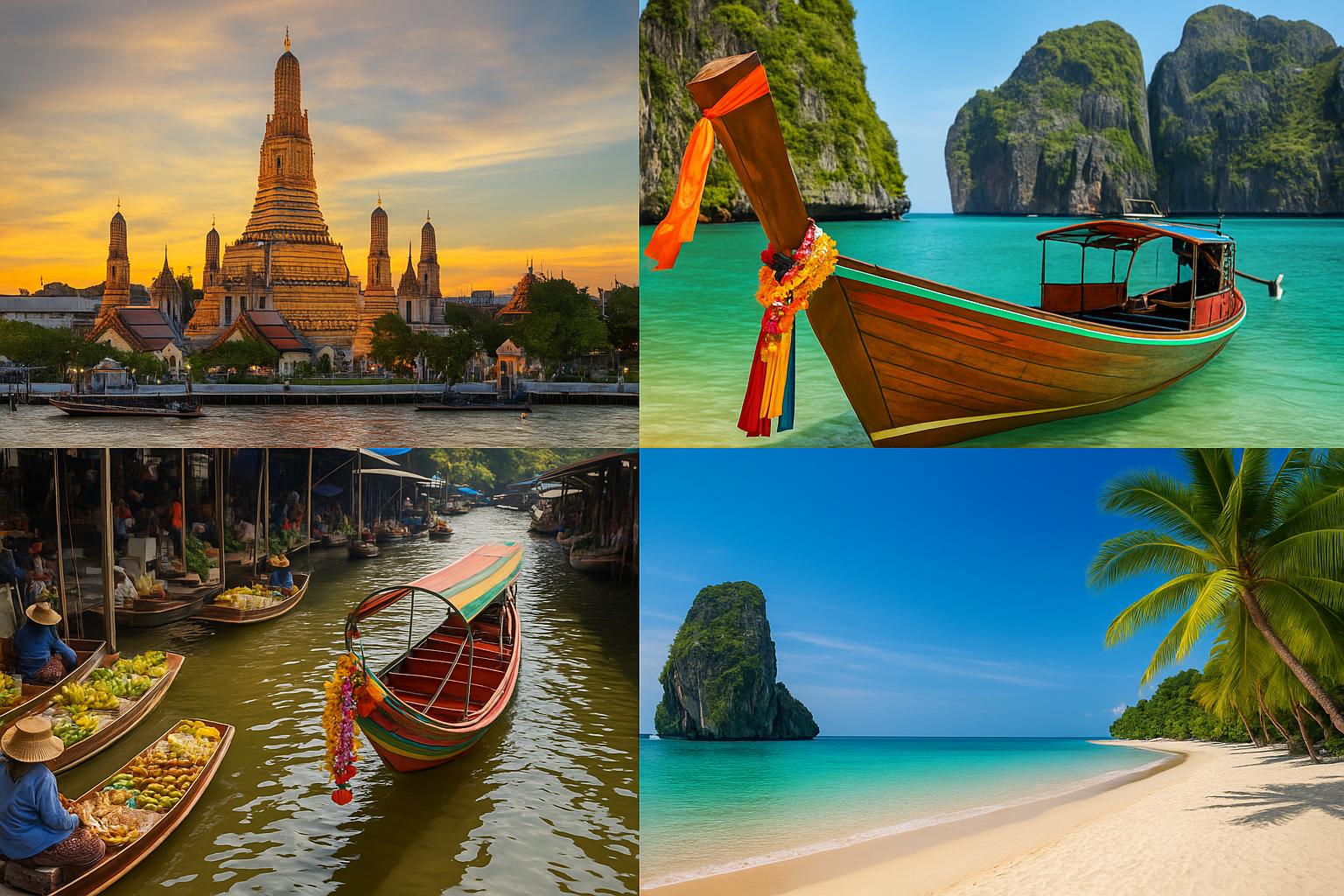タイの観光地風景のイメージ画像