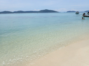 ラン島のビーチ