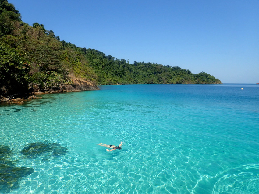 Ko Rang(ラン島）でのシュノーケリング