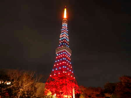 東京タワーライトアップ2016（2016/11/26）の画像01